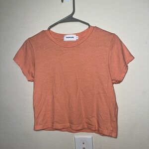 TALENTLESS Women’s Roller Tee in Peach Pink Size Large $48
